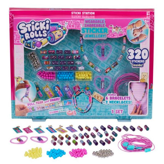Sticki Rolls Sticki Station Wearable Sticker Bracelets