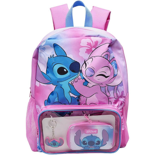 Stitch Tie Dye Backpack, Purse & Keyring Set