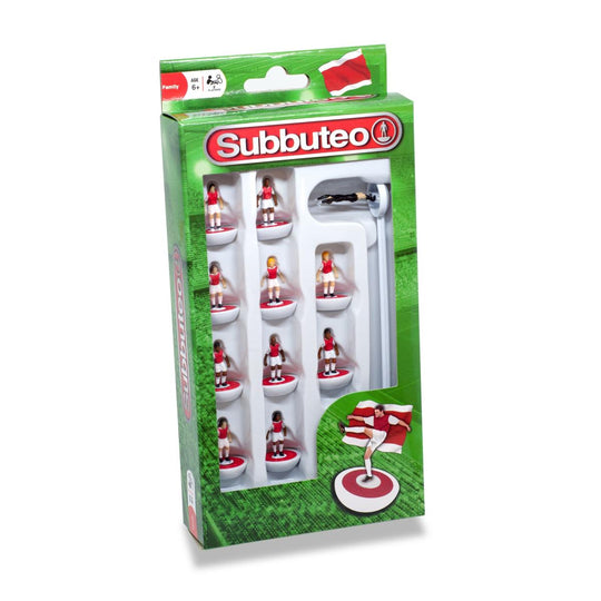 Subbuteo Football Team Players Set - Red & White