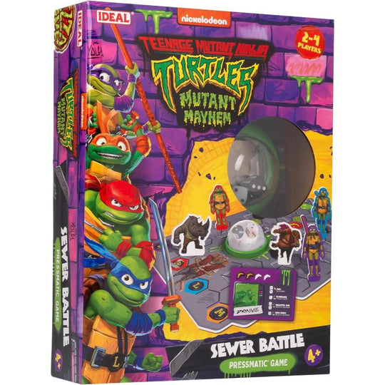 Teenage Mutant Ninja Turtles Sewer Battle Pressmatic Family Game