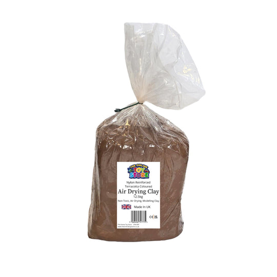 The Online Toy Store Air Drying Clay - Terracotta - 12.5kg