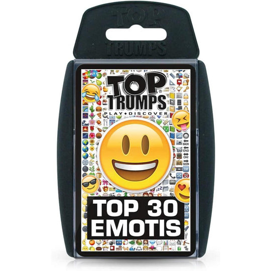 Top Trumps Card Game - Top 30 Emotis