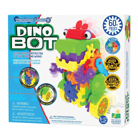 University Games Techno Gears Construction Set - Dino Bot