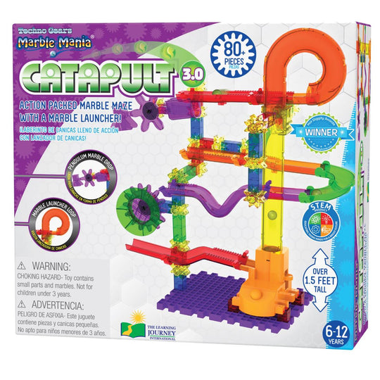 University Games Techno Gears Construction Set - Marble Mania Catapult