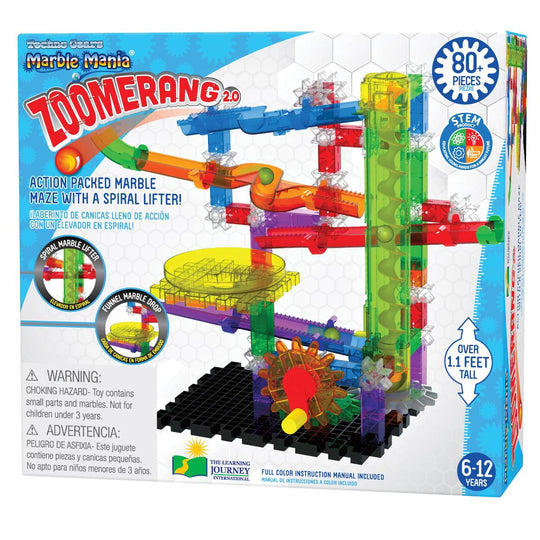 University Games Techno Gears Construction Set - Marble Mania Zoomerang