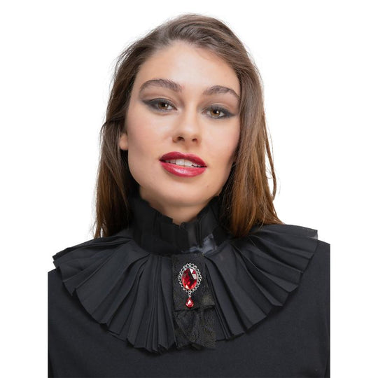 Vampire Collar with Jewel - Wicked Costumes Adult Fancy Dress