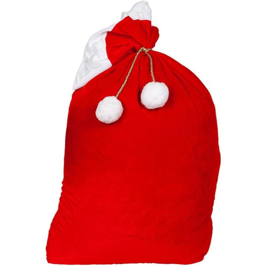 Velvet Santa Sack - Wicked Costumes Christmas Fancy Dress