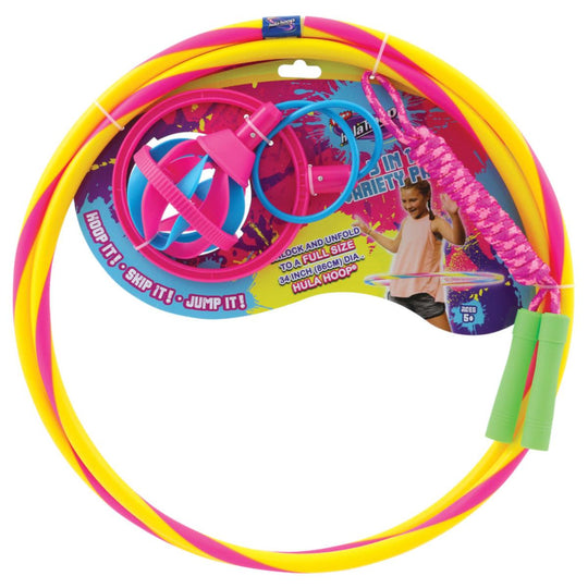 WHAM-O 3-in-1 Hula Hoop Variety Pack