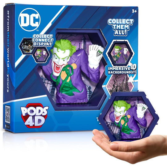 WOW Stuff! Pods 4D Connectable Collection - DC The Joker