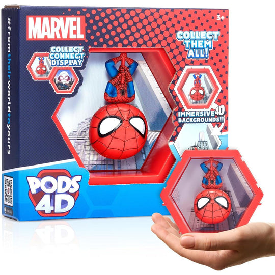 WOW Stuff! Pods 4D Connectable Collection - Marvel Spider-Man