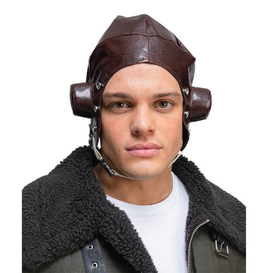WW2 Fighter Pilot Hat - Wicked Costumes Adult Fancy Dress Accessory