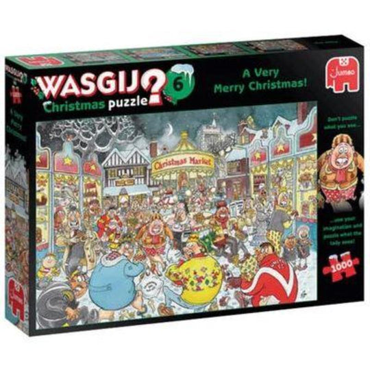 Wasgij Christmas 6 - A Very Merry Christmas! 1000 Piece Jigsaw Puzzle
