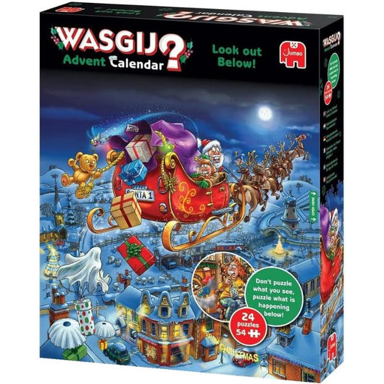 Wasgij Jigsaw Puzzle Advent Calendar - Look Out Below!