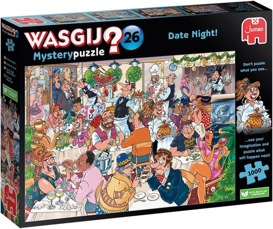 Wasgij Mystery 26 - Date Night 1000 Piece Jigsaw Puzzle