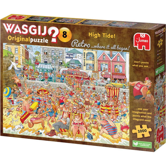 Wasgij Retro Original 8 - High Tide 1000 Piece Jigsaw Puzzle