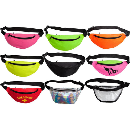 Wicked Costumes 80's Festival Neon Bum Bag