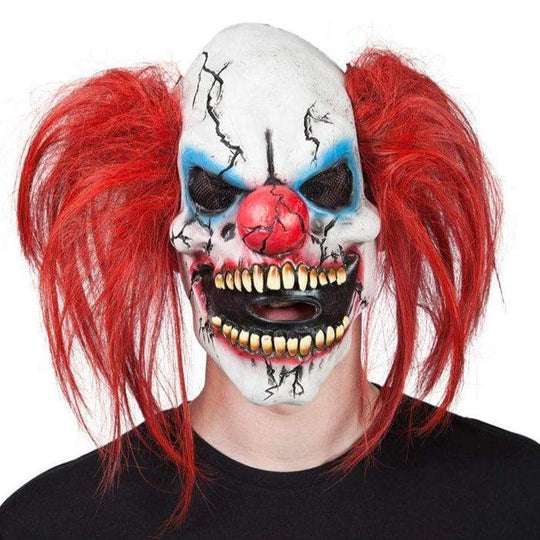 Wicked Costumes Adult Latex Mask - Freaky Clown