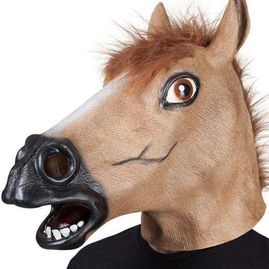 Wicked Costumes Adult Latex Mask - Horse