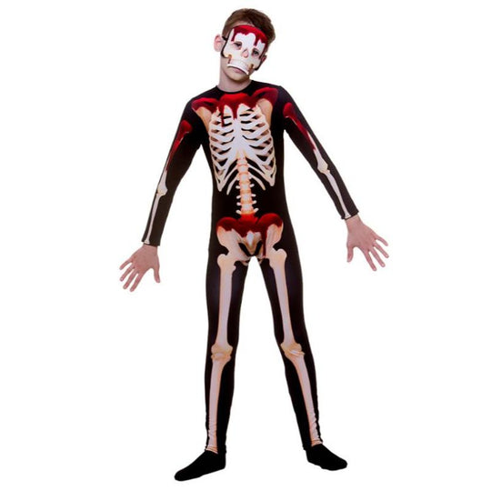 Wicked Costumes Blood Dripping Skeleton Child Halloween Fancy Dress Costume