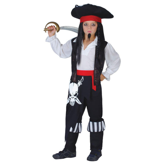 Wicked Costumes Captain Blackheart Pirate Boy's Fancy Dress Costume