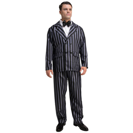Wicked Costumes Creepy Gangster Men's Fancy Dress Costume