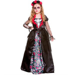 Wicked Costumes Day of the Dead Deluxe Girl's Fancy Dress Costume