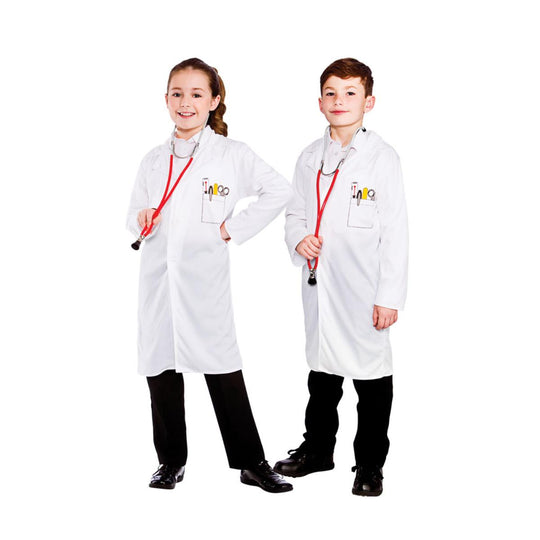 Wicked Costumes Doctors Coat Child Fancy Dress Costume