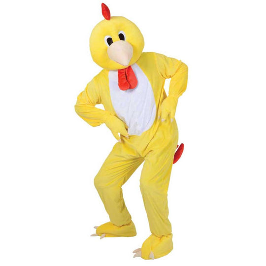 Wicked Costumes Funky Chicken Mascot Adult Fancy Dress