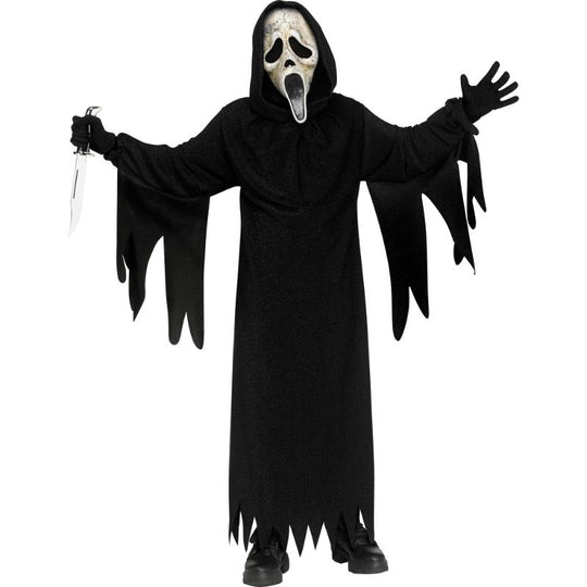 Wicked Costumes Ghost Face Scream VI Aged Child Fancy Dress Costume