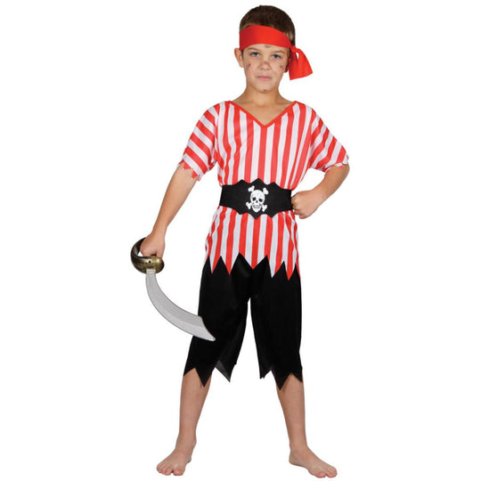 Wicked Costumes High Seas Pirate Boy's Fancy Dress Costume