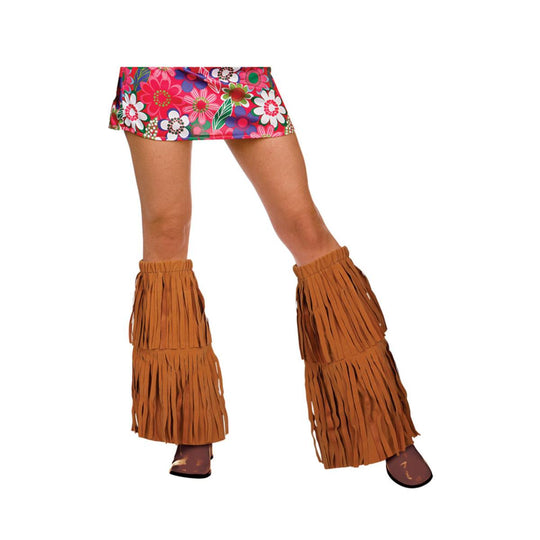Wicked Costumes Hippie Boot Covers Women's Fancy Dress