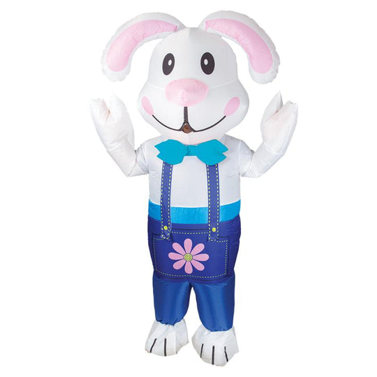 Wicked Costumes Inflatable Giant Easter Bunny Adult Fancy Dress Costume