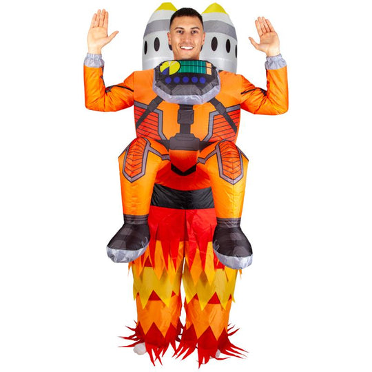 Wicked Costumes Inflatable Rocket Man Adult Fancy Dress Costume