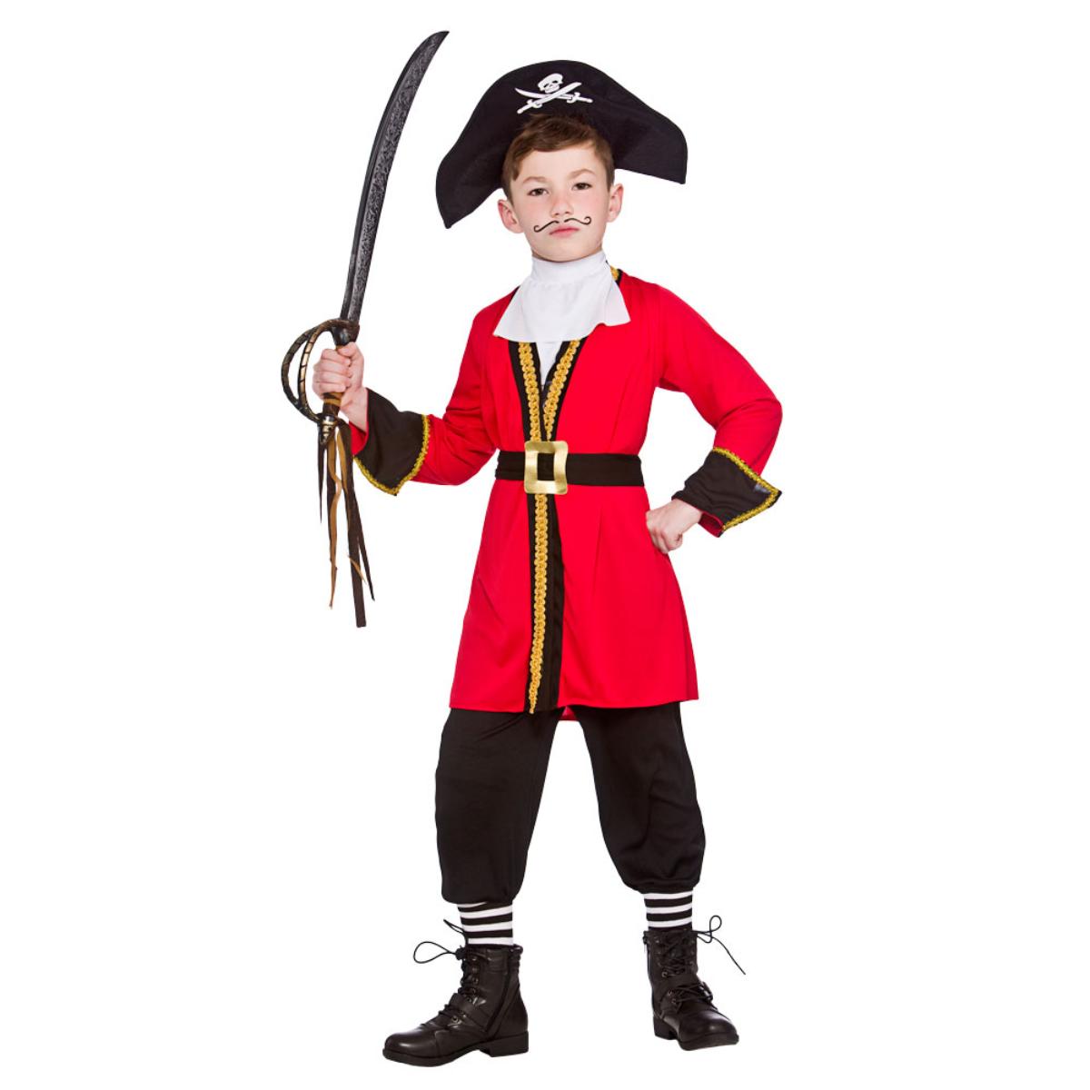 Wicked Costumes Pirate Captain Boy's Fancy Dress Costume - The Online Toy  Store