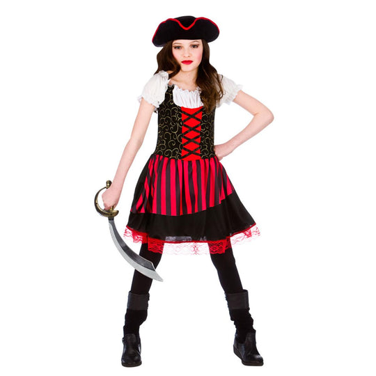 Wicked Costumes Pretty Pirate Girl Fancy Dress Costume