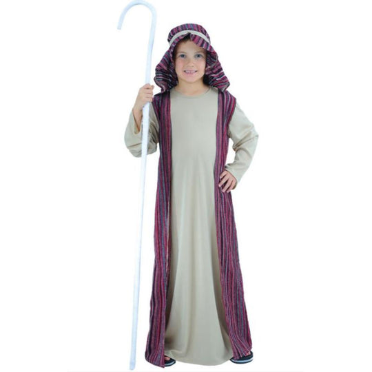 Wicked Costumes Shepherd Child Christmas Nativity Fancy Dress Costume