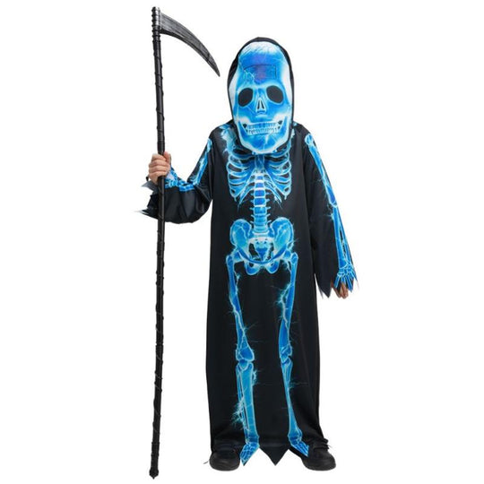 Wicked Costumes Skeleton Reaper Child Fancy Dress Costume