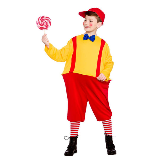 Wicked Costumes Storybook Twin Tweedle Dee Boy's Fancy Dress Costume