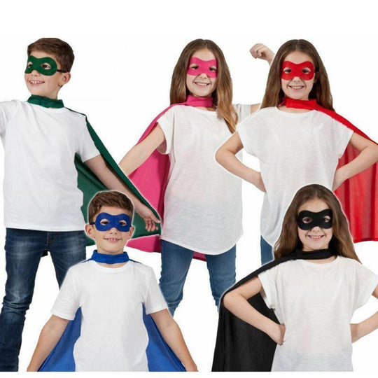 Wicked Costumes Superhero Cape & Mask Child Fancy Dress