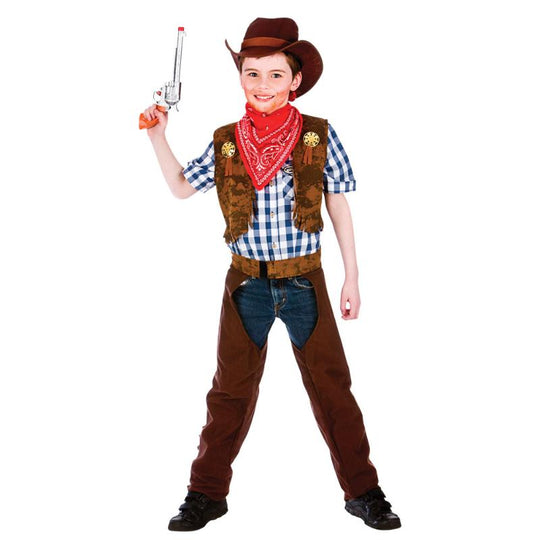 Wicked Costumes Wild West Cowboy Child Fancy Dress Costume