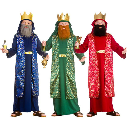 Wicked Costumes Wise Man Child Christmas Nativity Fancy Dress Costume