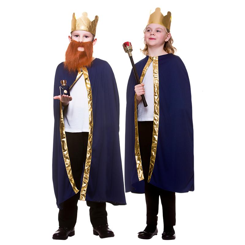 Wicked Costumes Wise Man Robe & Crown Child Christmas Nativity Fancy D ...