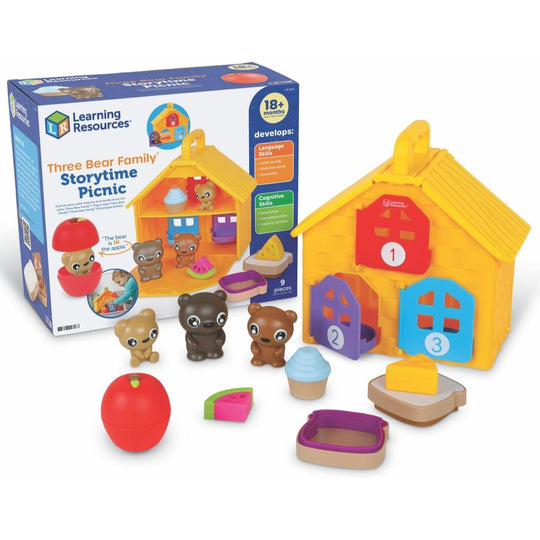 Learning Resources Three Bear Family Storytime Picnic