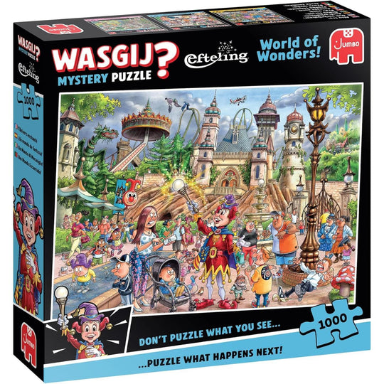 Wasgij Mystery Efteling World Full of Wonders! 1000 Piece Jigsaw Puzzle