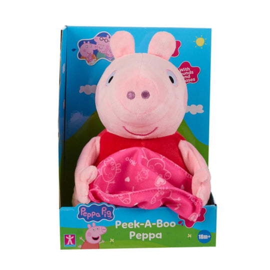 Peppa Pig Peek-A-Boo Peppa Interactive Soft Toy with Sounds