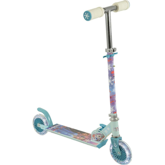Disney Frozen 2 Folding Inline Scooter with Light Up Wheels
