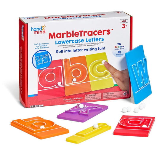 Learning Resources MarbleTracers Lowercase Letters