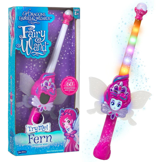 Of Dragons, Fairies & Wizards Interactive Fern Fairy Wand