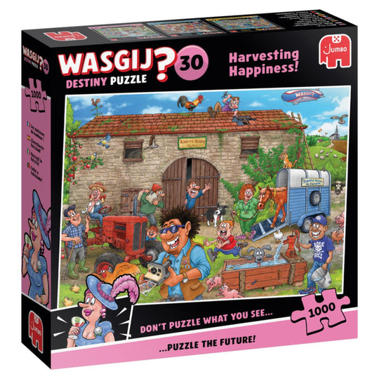 Wasgij Destiny 30 Harvesting Happiness 1000 Piece Jigsaw Puzzle