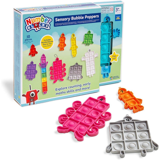 Learning Resources Numberblocks Sensory Bubble Poppers